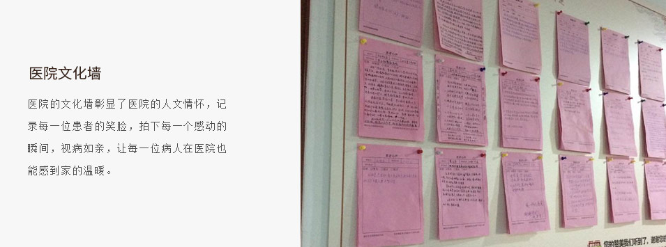 濰坊銀康醫院文化墻